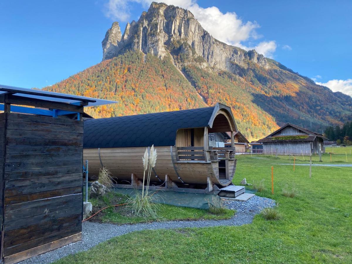 Schlafen Im Fass - Schlaffass - Abenteuer - Romantik - Haslifass Villa Innertkirchen Dış mekan fotoğraf