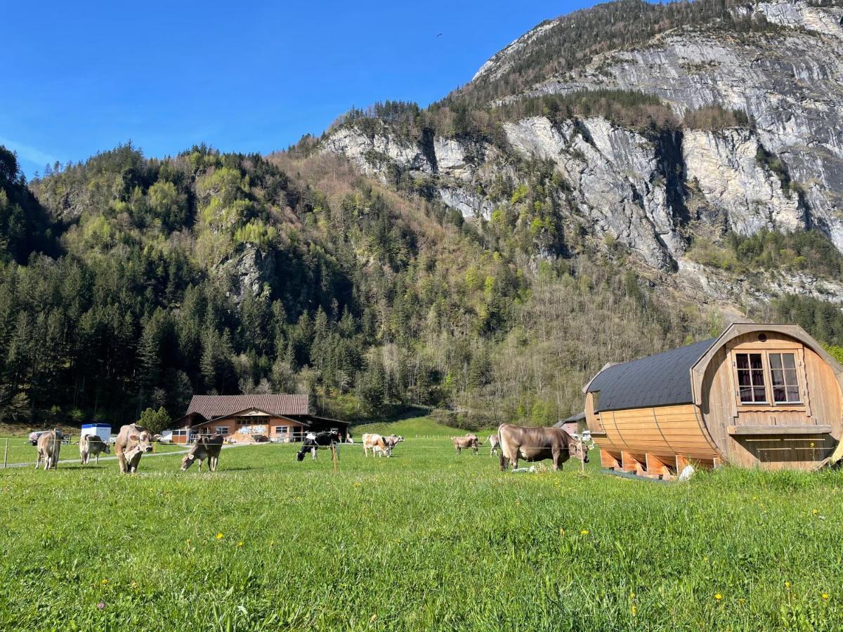 Schlafen Im Fass - Schlaffass - Abenteuer - Romantik - Haslifass Villa Innertkirchen Dış mekan fotoğraf