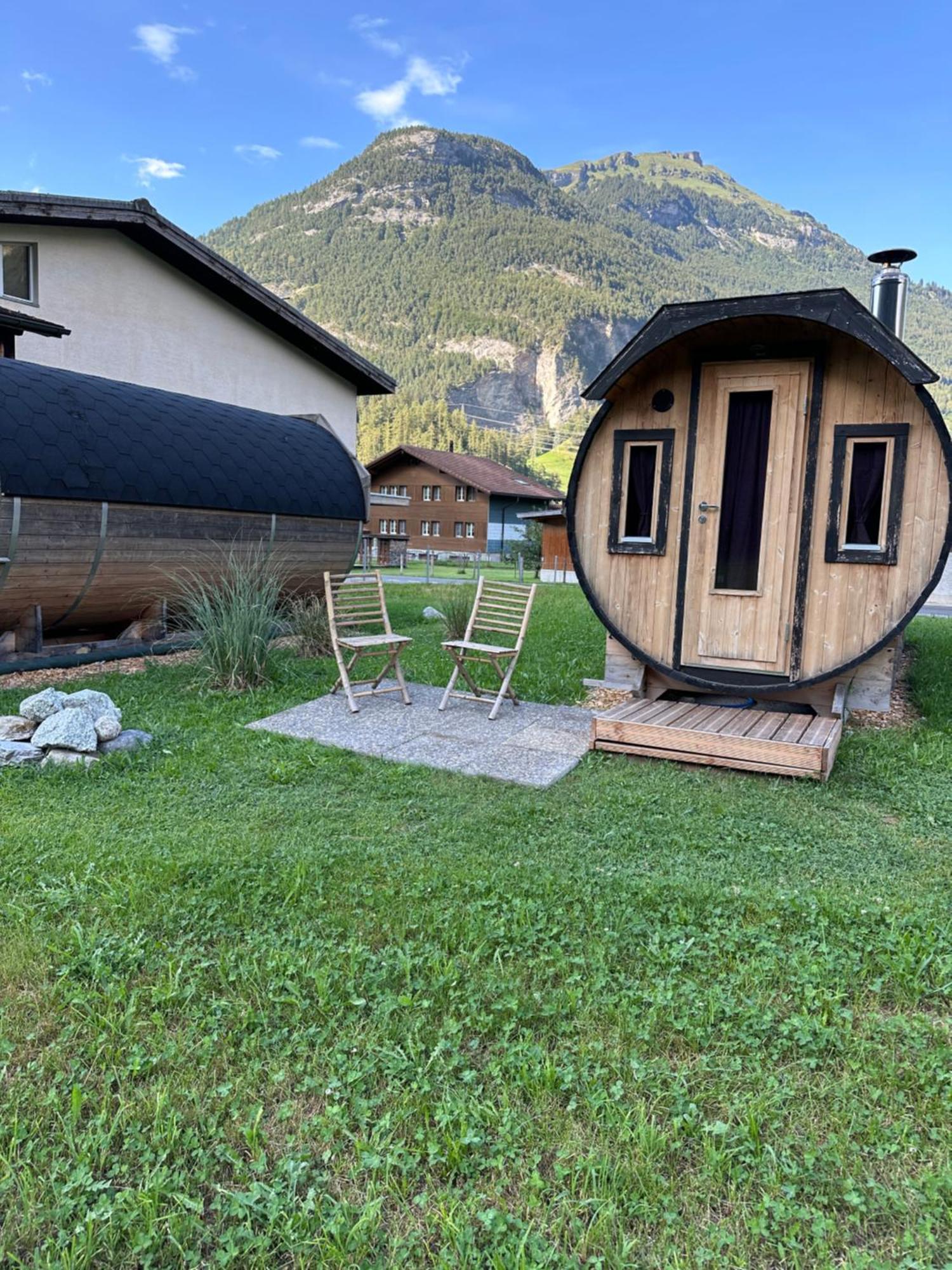 Schlafen Im Fass - Schlaffass - Abenteuer - Romantik - Haslifass Villa Innertkirchen Dış mekan fotoğraf